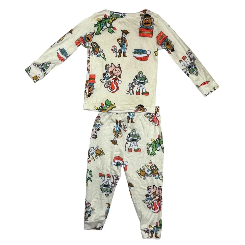 Disney/Pixar Toy Story Christmas Pajamas with Woody, Buzz, Rex, Slinky Size 2T